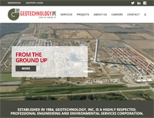 Tablet Screenshot of geotechnology.com